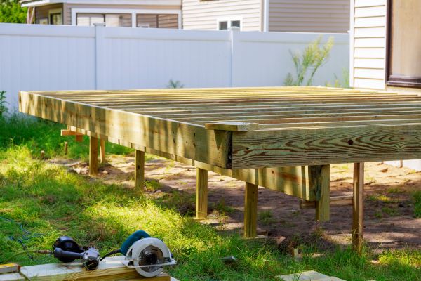 Elevated Deck Installation in Costa Mesa